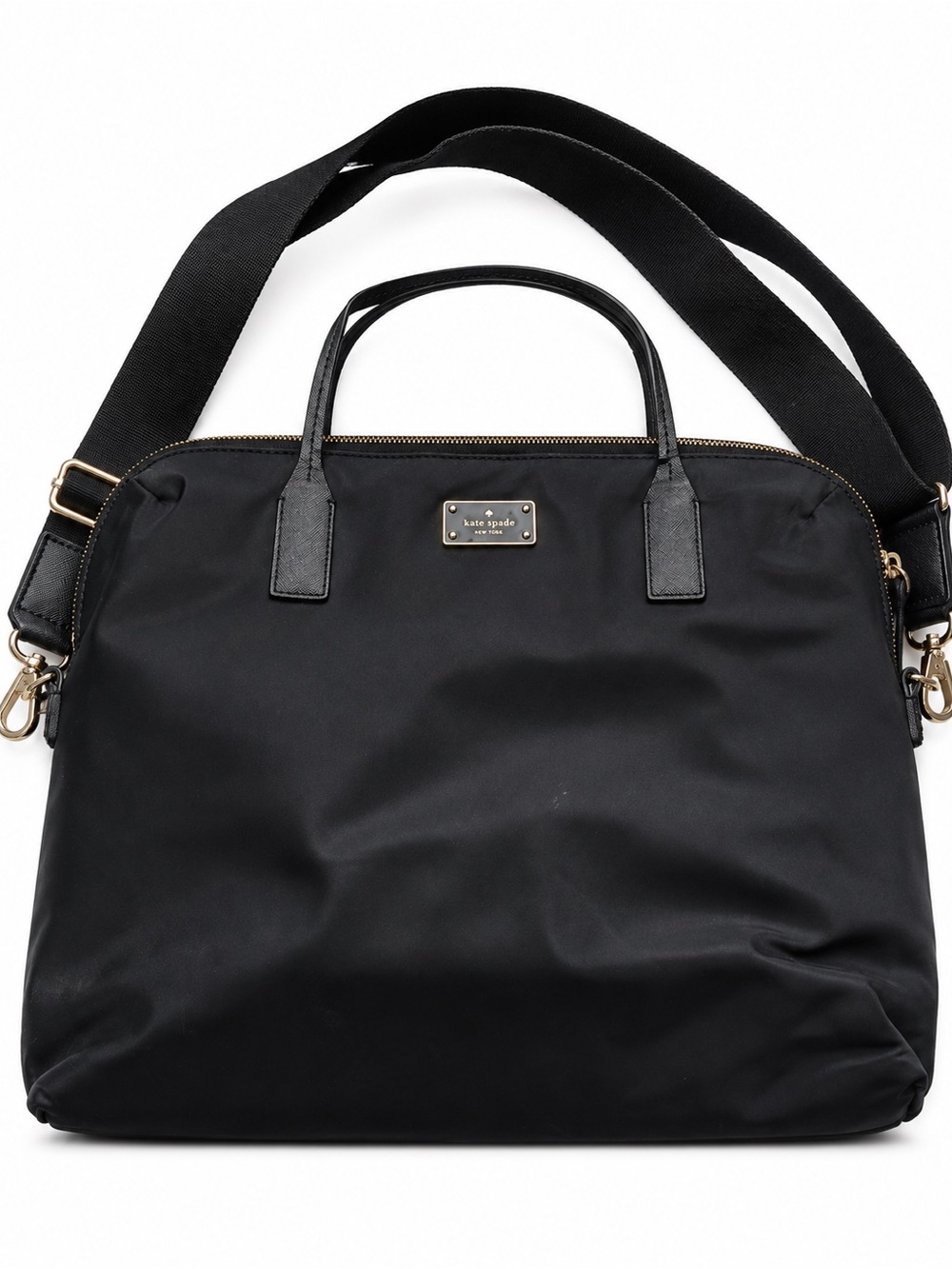 kate spade Black Nylon Laptop Tote with Removable Shoulder Strap - Picture 5 of 5